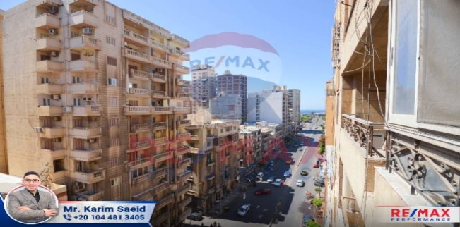 شقة للبيع فى سيدي جابر - قسم سيدى جابر - الإسكندرية