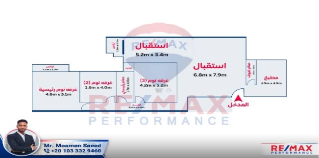 شقة للبيع فى جناكليس - قسم الرمل - الإسكندرية