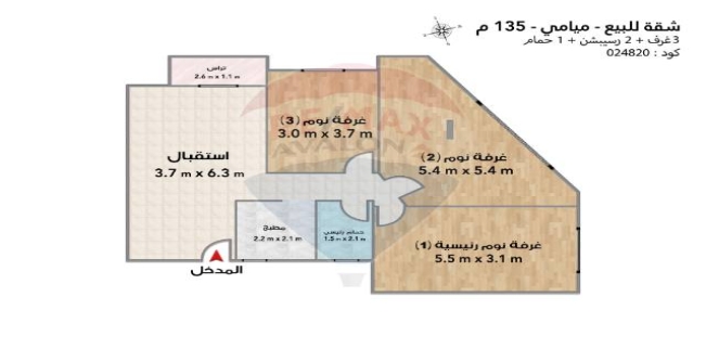 Apartment For Sale In Miami - Qism El-Montaza - Alexandria