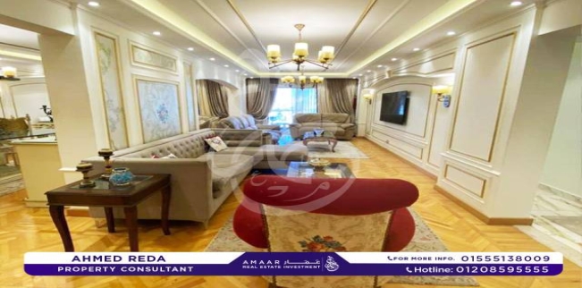 شقة للبيع فى سموحة - قسم سيدى جابر - الإسكندرية
