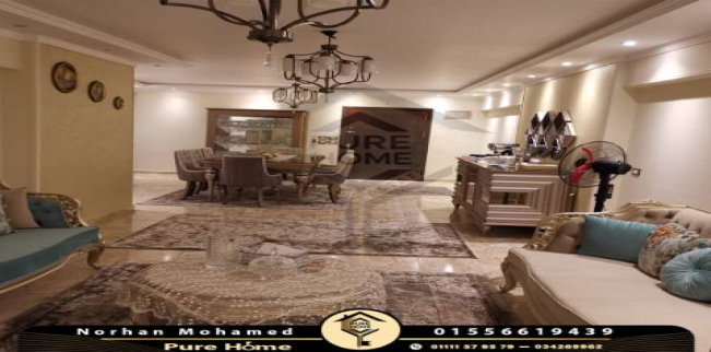 شقة للبيع فى سموحة - قسم سيدى جابر - الإسكندرية
