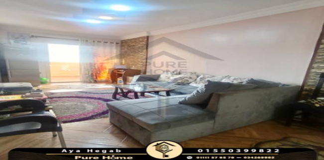 شقة للبيع فى الشاطبي - قسم باب شرقي - الإسكندرية