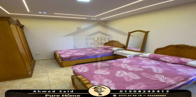 شقة للإيجار فى ميامي - قسم المنتزه - الإسكندرية