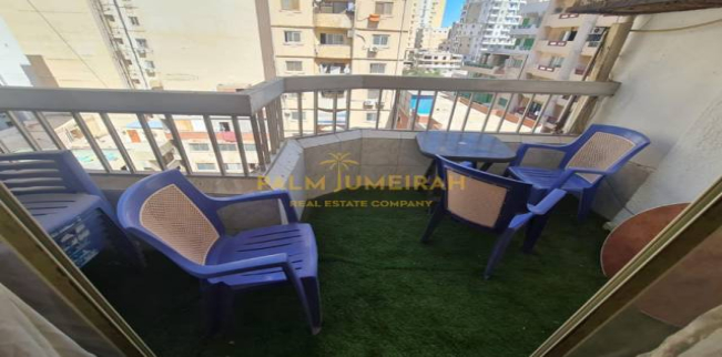 شقة للإيجار فى سابا باشا - قسم الرمل - الإسكندرية