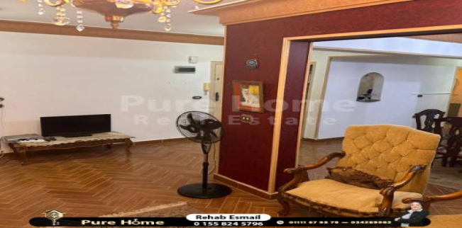 شقة للإيجار فى سموحة - قسم سيدى جابر - الإسكندرية