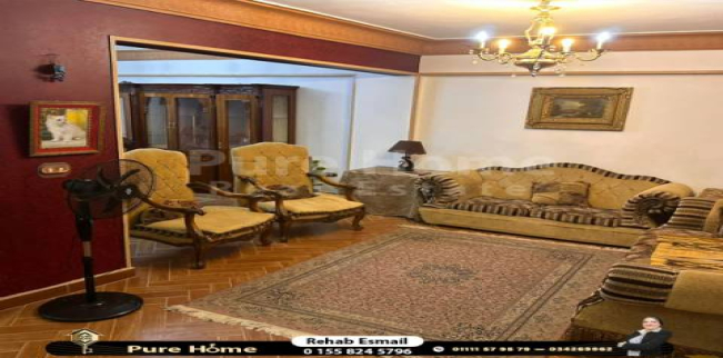 شقة للإيجار فى سموحة - قسم سيدى جابر - الإسكندرية