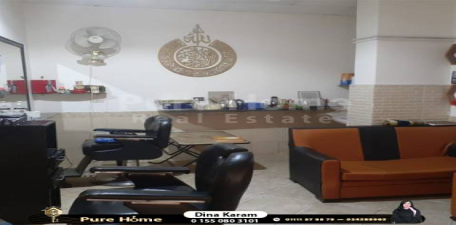 محل تجاري للبيع فى سموحة - قسم سيدى جابر - الإسكندرية